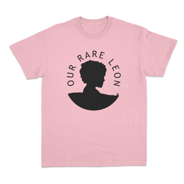 Pink unisex t-shirt